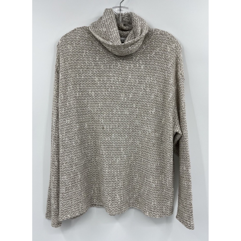 Sadie and Sage Cowl Turtleneck Sweater Size Large Made in USA
